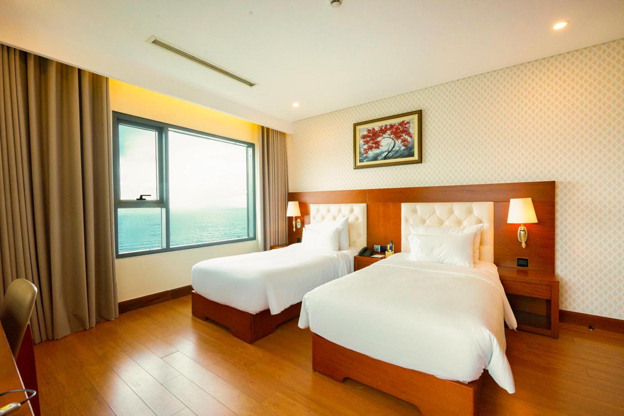 Dlg岘港酒店 外观 照片 Deluxe twin room